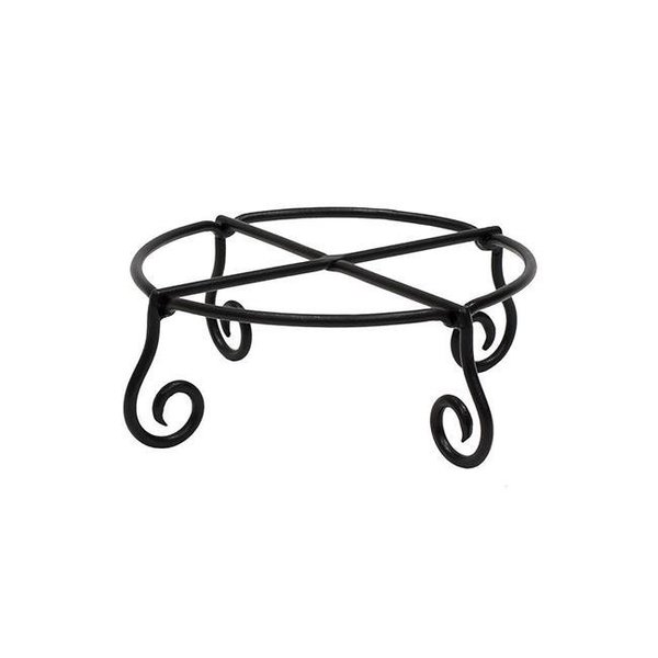 Mintueman Achla Mintueman-Achla GBS-23 10 in. Piazza Plant Stand; Black GBS-23